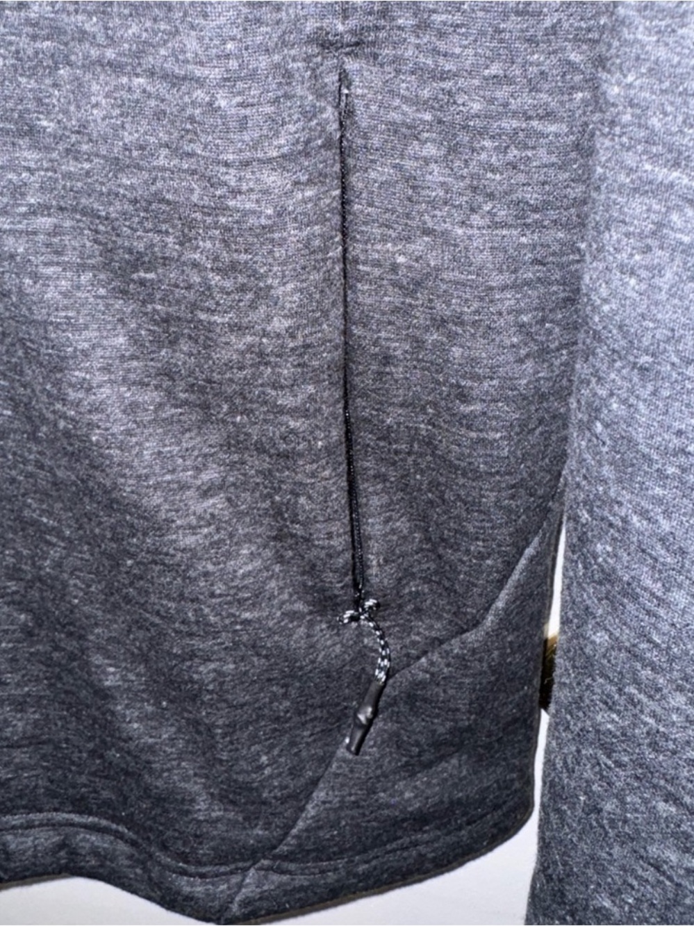 2/$20 FLX Medium Men's Charcoal Heather Crewneck Hoodie Sweater (B4) - Picture 4 of 6